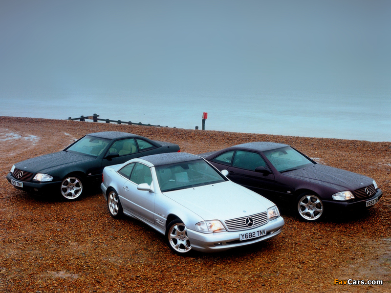 Mercedes-Benz SL-Klasse UK-spec (R129) 1988–2001 photos (800 x 600)