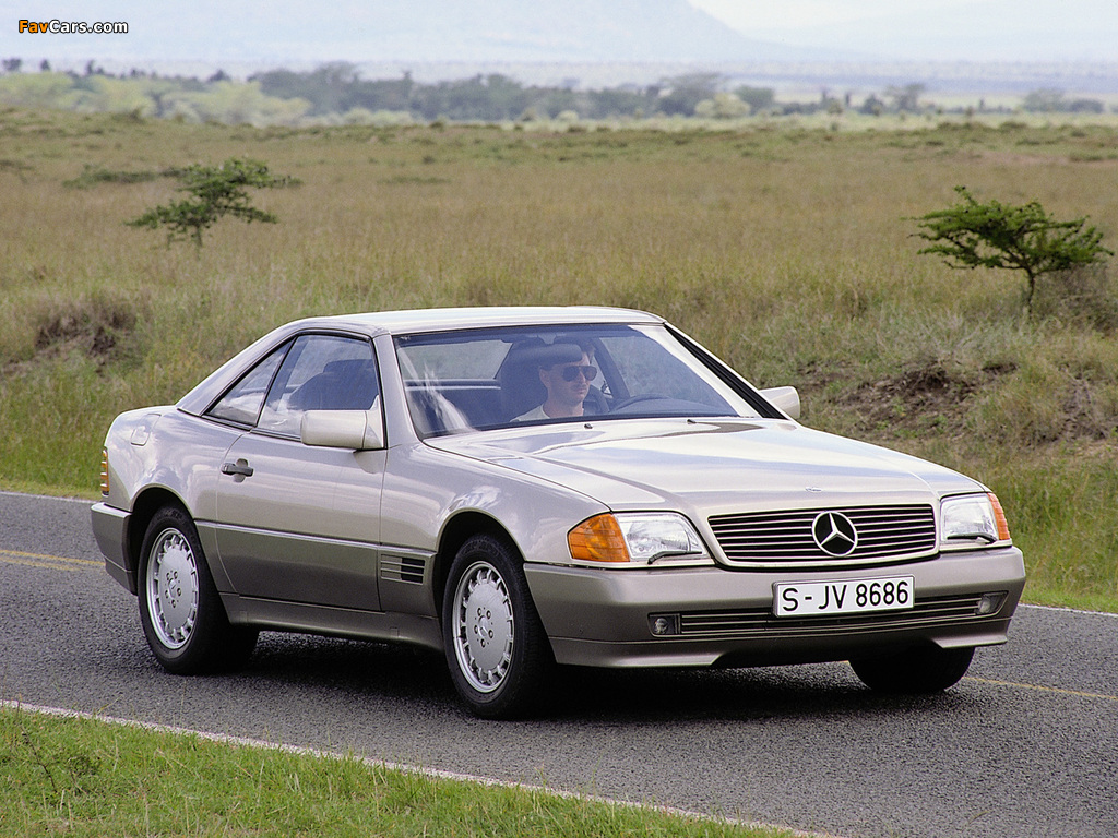 Mercedes-Benz 500 SL (R129) 1990–93 wallpapers (1024 x 768)