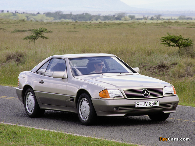 Mercedes-Benz 500 SL (R129) 1990–93 wallpapers (640 x 480)