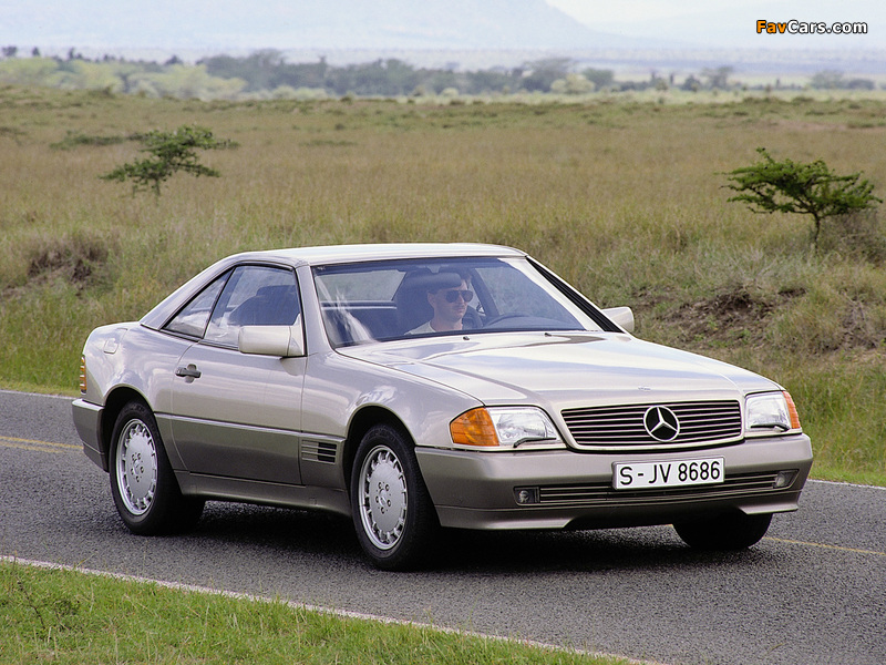 Mercedes-Benz 500 SL (R129) 1990–93 wallpapers (800 x 600)