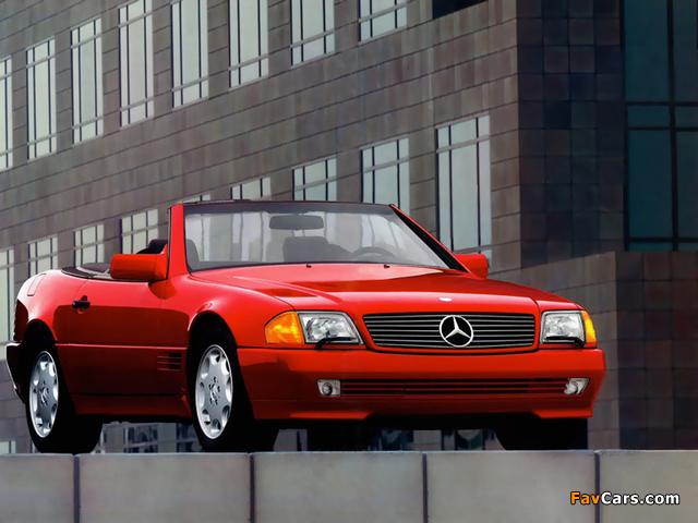 Mercedes-Benz SL 500 (R129) 1993–2001 pictures (640 x 480)