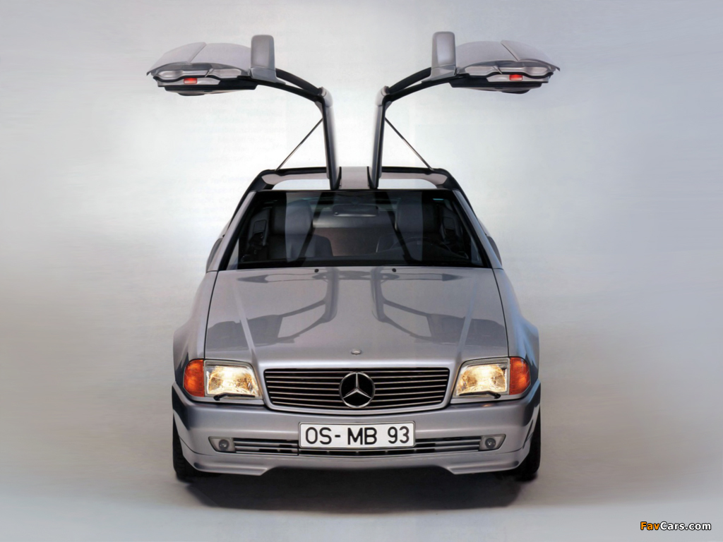 Karmann Mercedes-Benz R129 Gullwing Prototype 1993 wallpapers (1024 x 768)