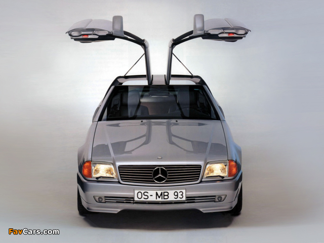 Karmann Mercedes-Benz R129 Gullwing Prototype 1993 wallpapers (640 x 480)
