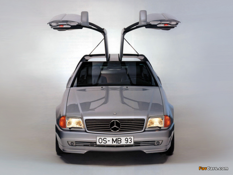 Karmann Mercedes-Benz R129 Gullwing Prototype 1993 wallpapers (800 x 600)