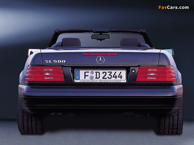 Mercedes-Benz SL 500 (R129) 1993–2001 wallpapers (640 x 480)