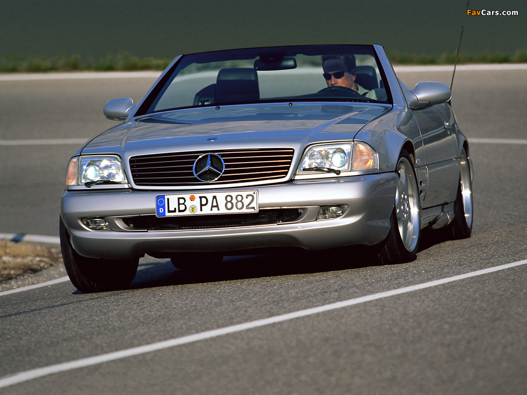 Mercedes-Benz SL 55 AMG (R129) 1999–2001 pictures (1024 x 768)