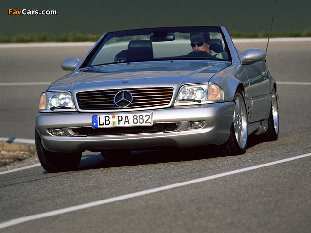 Mercedes-Benz SL 55 AMG (R129) 1999–2001 pictures (640 x 480)