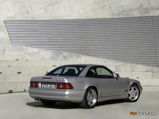 Mercedes-Benz SL 73 AMG (R129) 1999–2001 wallpapers (640 x 480)