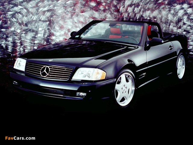 Mercedes-Benz SL-Klasse Designo Black Diamond Edition (R129) 2000 images (640 x 480)