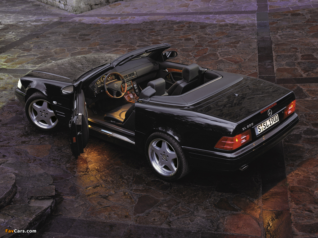 Mercedes-Benz SL 500 Final Edition (R129) 2000–01 wallpapers (1024 x 768)