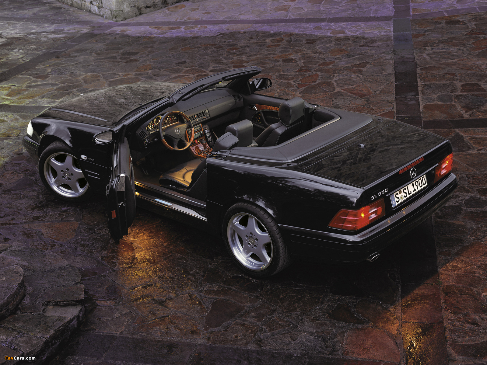 Mercedes-Benz SL 500 Final Edition (R129) 2000–01 wallpapers (1600 x 1200)