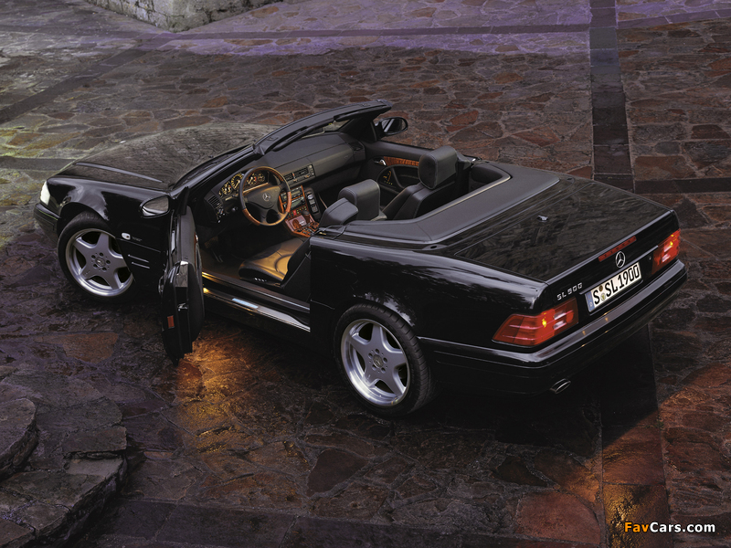 Mercedes-Benz SL 500 Final Edition (R129) 2000–01 wallpapers (800 x 600)