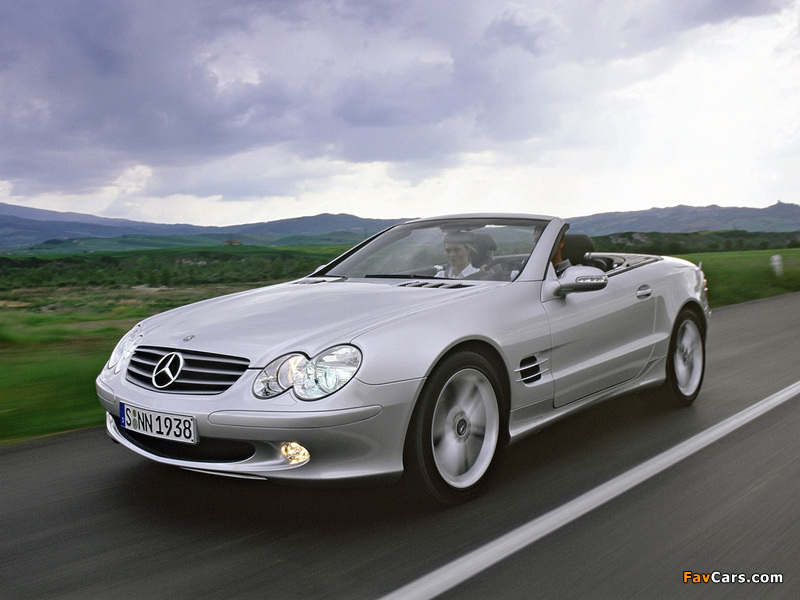 Mercedes-Benz SL 500 (R230) 2001–05 images (800 x 600)