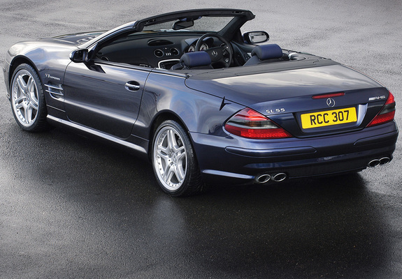 Mercedes-Benz SL 55 AMG UK-spec (R230) 2001–08 images