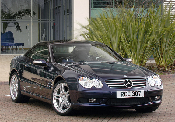 Mercedes-Benz SL 55 AMG UK-spec (R230) 2001–08 images