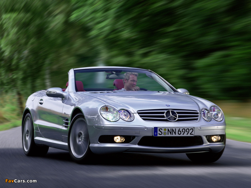 Mercedes-Benz SL 55 AMG (R230) 2001–08 pictures (800 x 600)