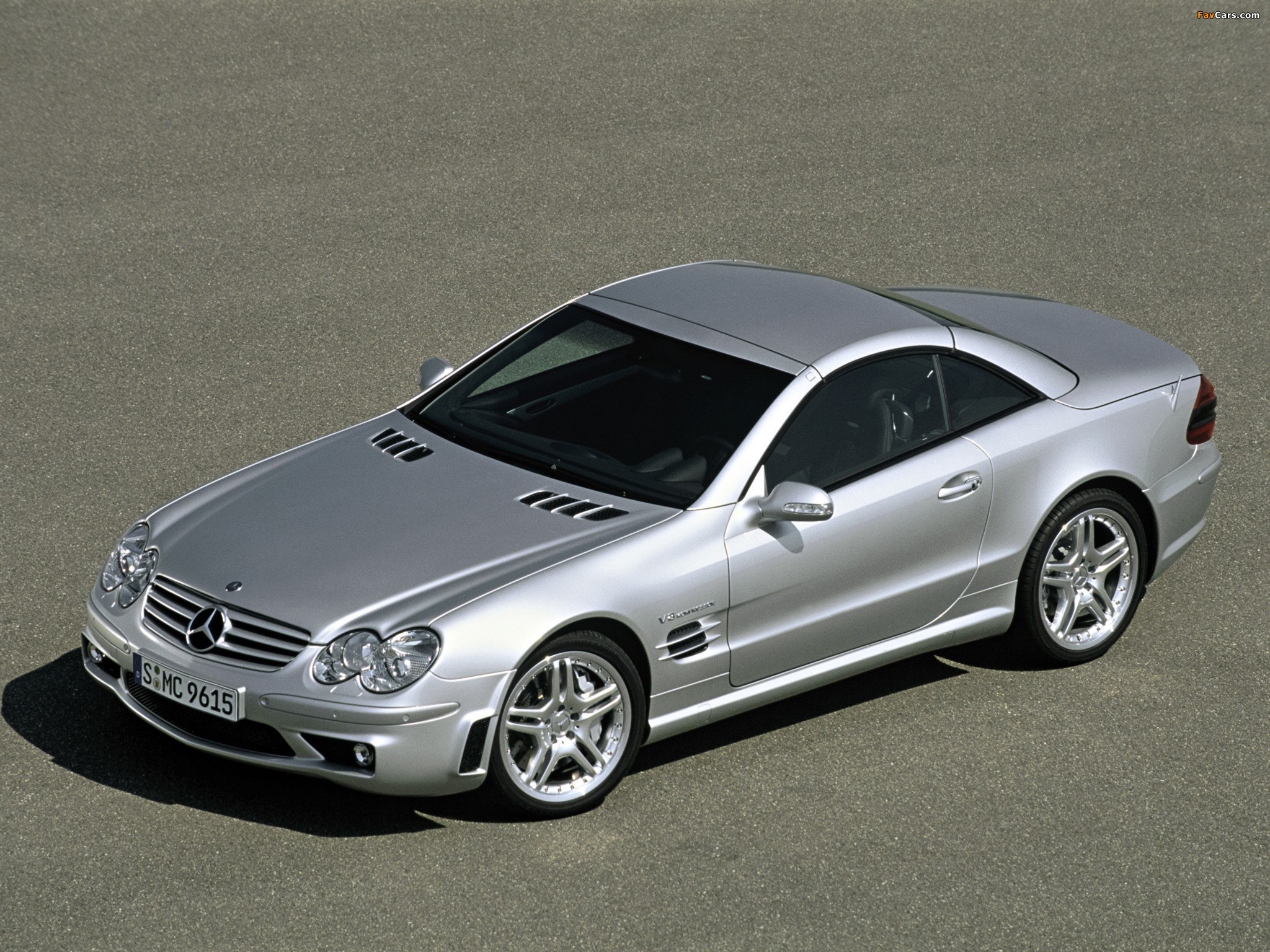 Mercedes-Benz SL 55 AMG (R230) 2001–08 pictures (2048 x 1536)