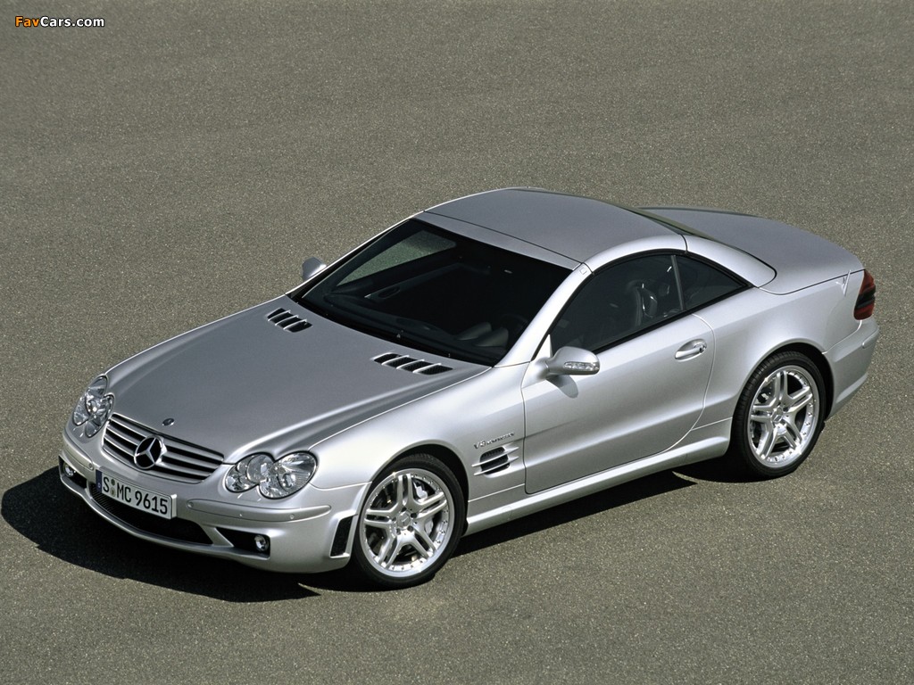 Mercedes-Benz SL 55 AMG (R230) 2001–08 pictures (1024 x 768)