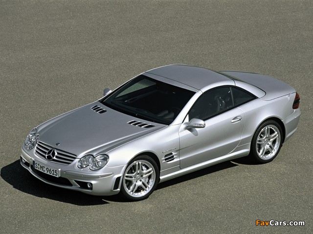 Mercedes-Benz SL 55 AMG (R230) 2001–08 pictures (640 x 480)