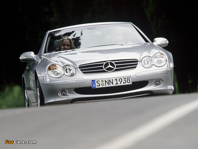 Mercedes-Benz SL 500 (R230) 2001–05 pictures (640 x 480)