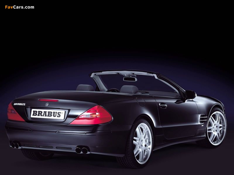 Brabus Mercedes-Benz SL-Klasse (R230) 2001–08 wallpapers (800 x 600)