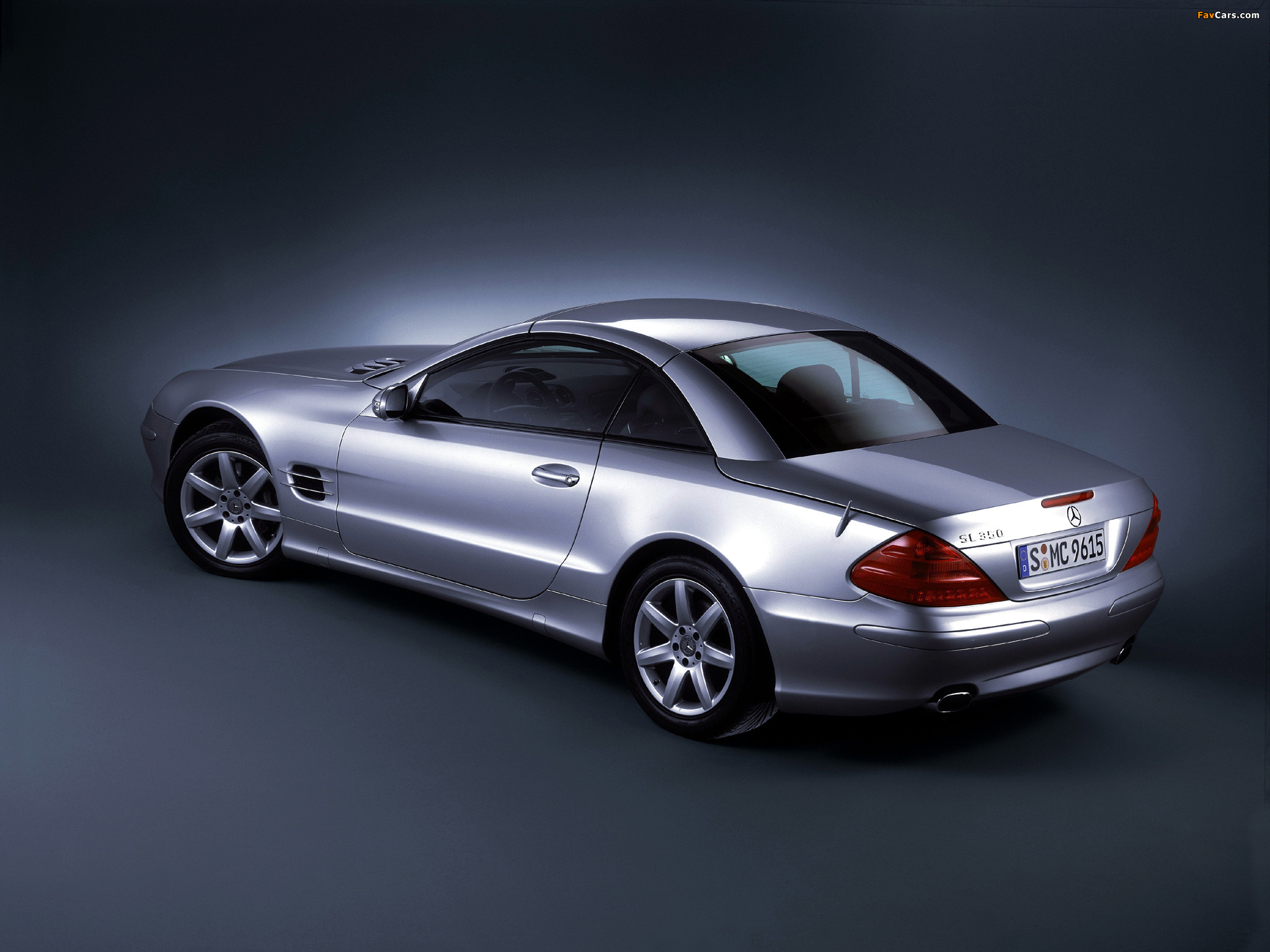 Mercedes-Benz SL 350 (R230) 2001–05 wallpapers (2048 x 1536)