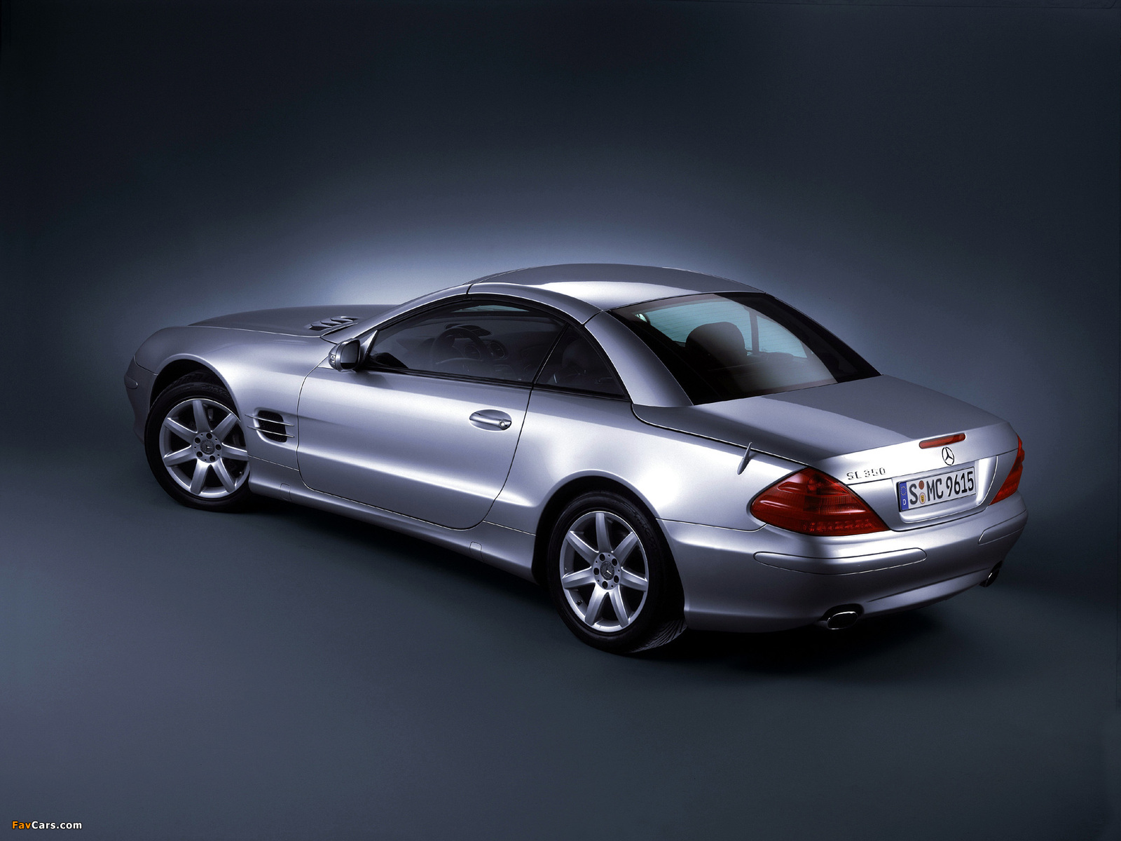 Mercedes-Benz SL 350 (R230) 2001–05 wallpapers (1600 x 1200)