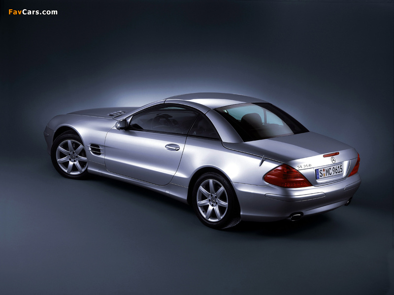 Mercedes-Benz SL 350 (R230) 2001–05 wallpapers (800 x 600)