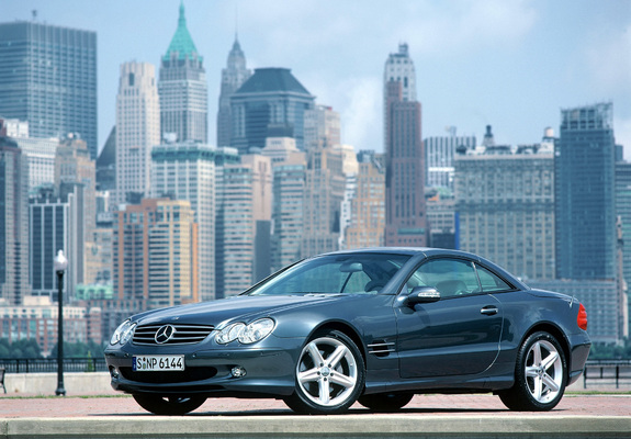 Mercedes-Benz SL 500 (R230) 2001–05 wallpapers