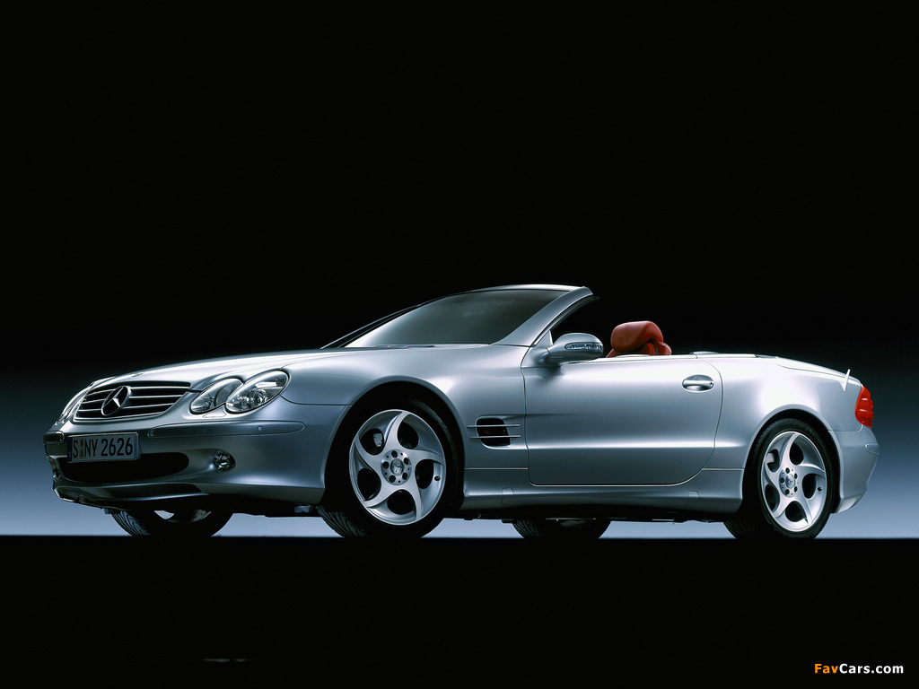 Mercedes-Benz SL 350 Mille Miglia Edition (R230) 2003 images (1024 x 768)