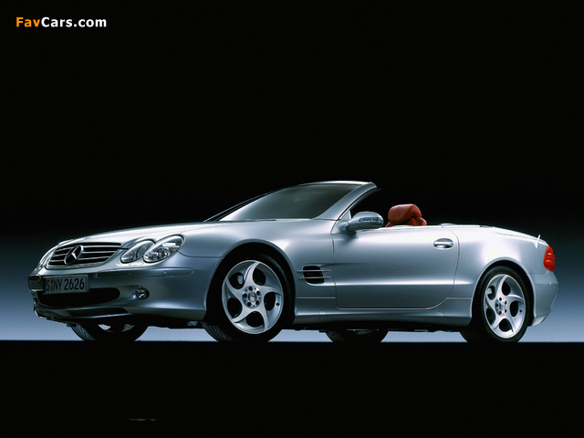 Mercedes-Benz SL 350 Mille Miglia Edition (R230) 2003 images (640 x 480)