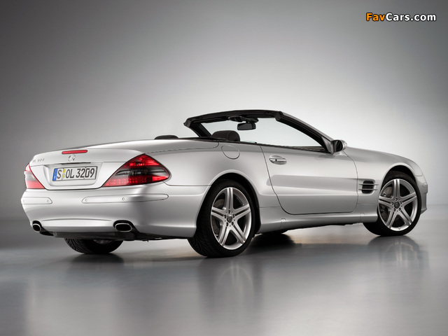 Mercedes-Benz SL 500 (R230) 2005–08 images (640 x 480)