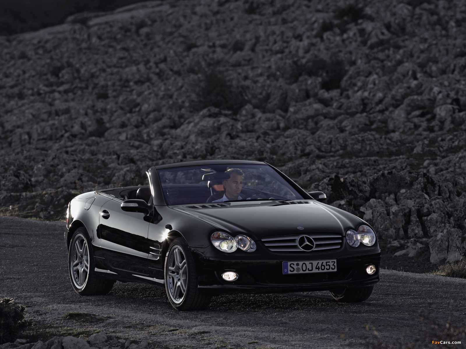 Mercedes-Benz SL 350 (R230) 2005–08 images (1600 x 1200)