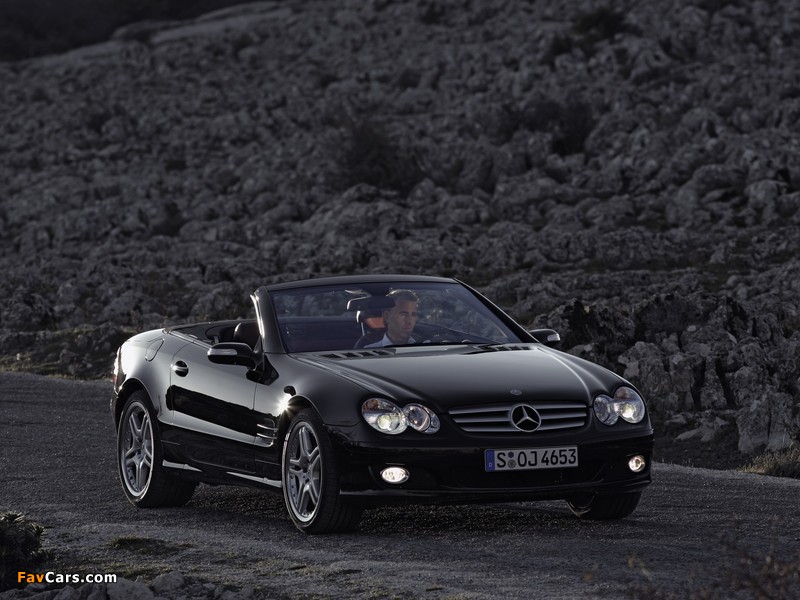 Mercedes-Benz SL 350 (R230) 2005–08 images (800 x 600)
