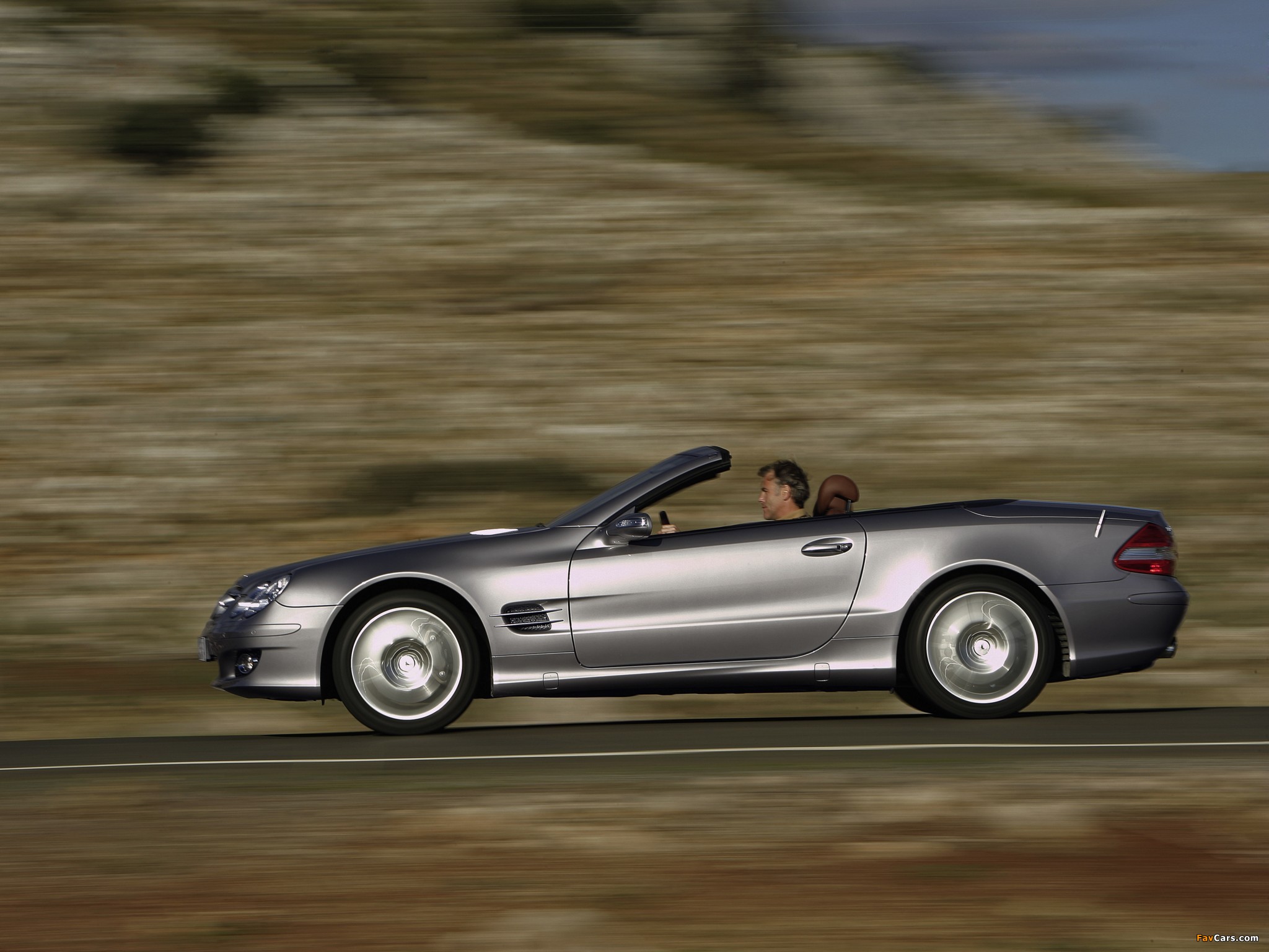 Mercedes-Benz SL 500 (R230) 2005–08 photos (2048 x 1536)