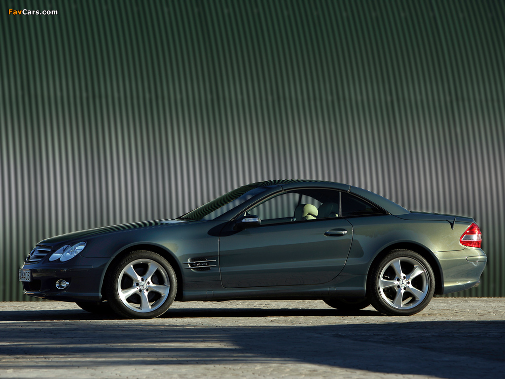 Mercedes-Benz SL 600 (R230) 2005–08 pictures (1024 x 768)