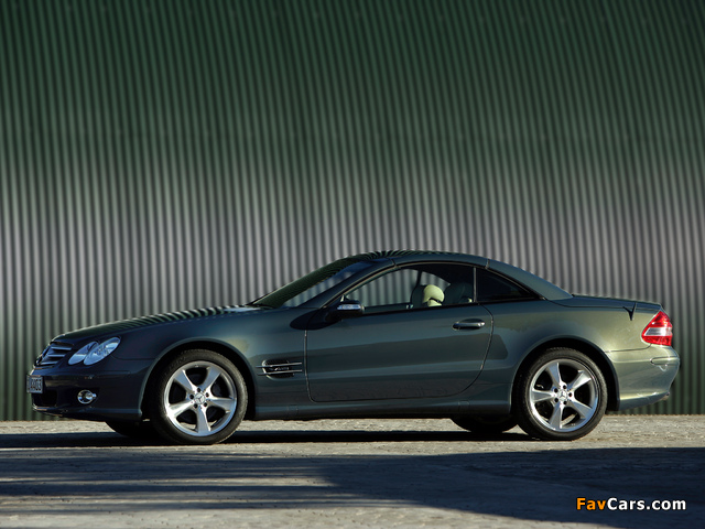 Mercedes-Benz SL 600 (R230) 2005–08 pictures (640 x 480)