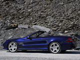 Mercedes-Benz SL 500 Sports Package UK-spec (R230) 2005–08 pictures