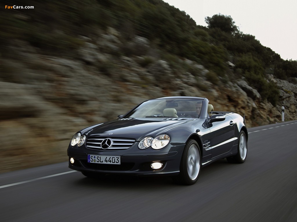 Mercedes-Benz SL 600 (R230) 2005–08 pictures (1024 x 768)