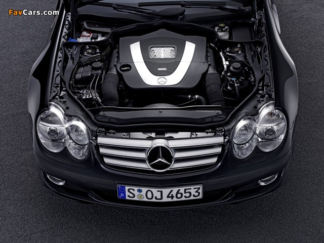 Mercedes-Benz SL 350 (R230) 2005–08 pictures (640 x 480)