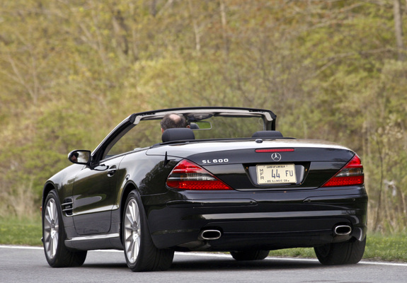 Mercedes-Benz SL 600 US-spec (R230) 2005–08 wallpapers