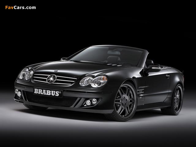 Brabus S V12 S Biturbo Roadster (R230) 2006–08 pictures (640 x 480)