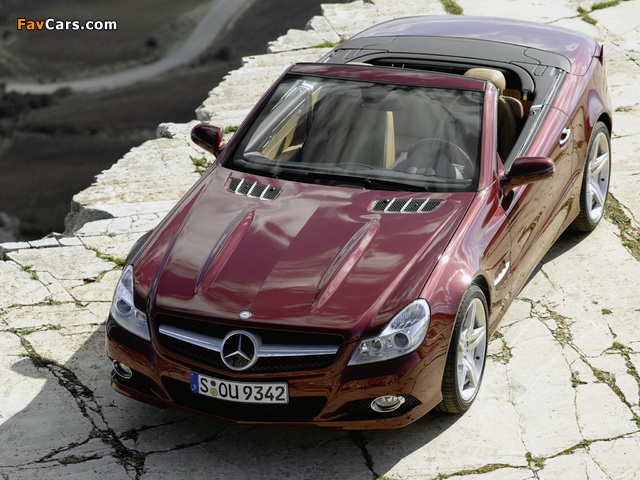 Mercedes-Benz SL 500 (R230) 2008–11 images (640 x 480)