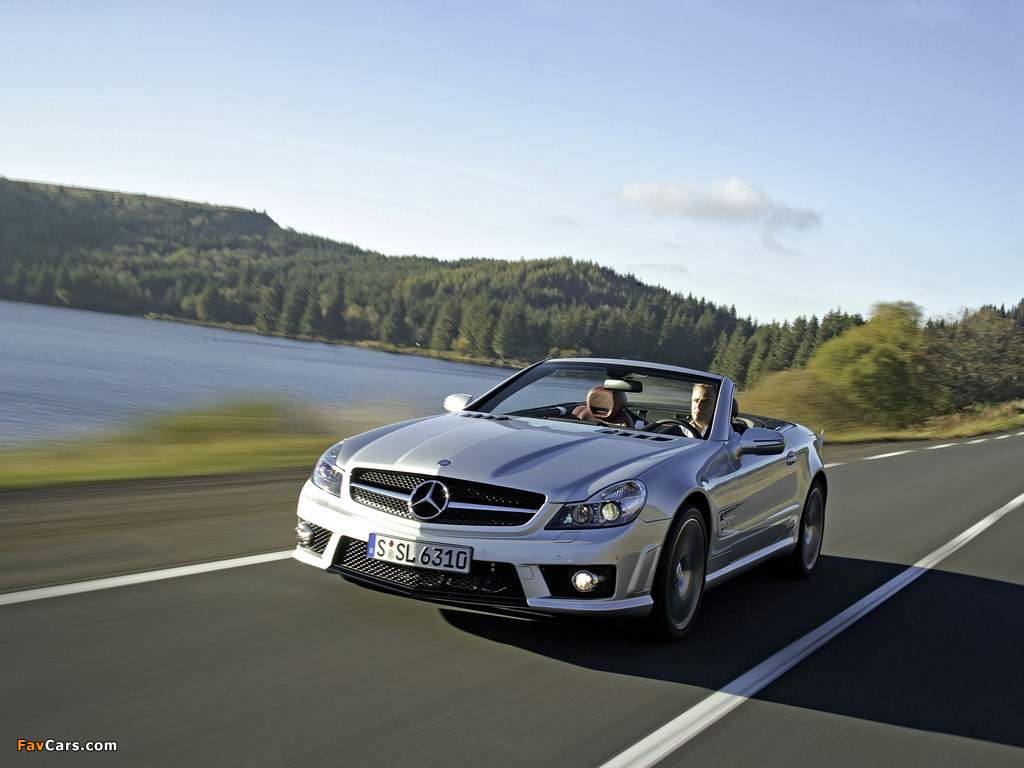 Mercedes-Benz SL 63 AMG (R230) 2008–11 images (1024 x 768)