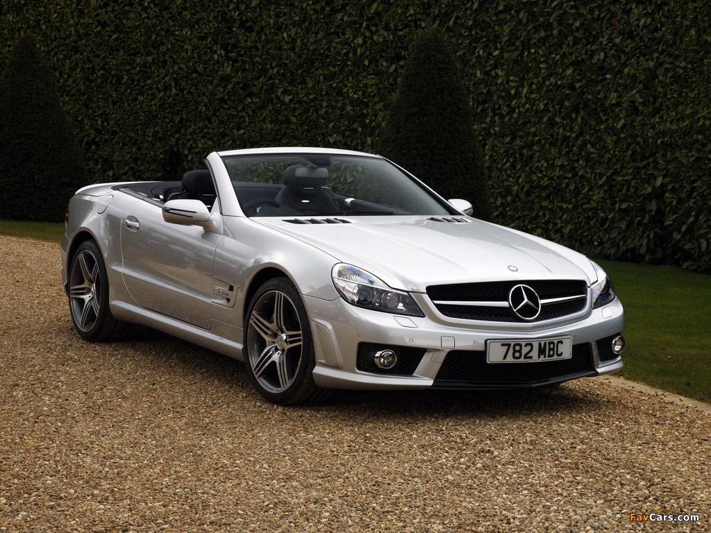 Mercedes-Benz SL 63 AMG UK-spec (R230) 2008–11 photos (1024 x 768)