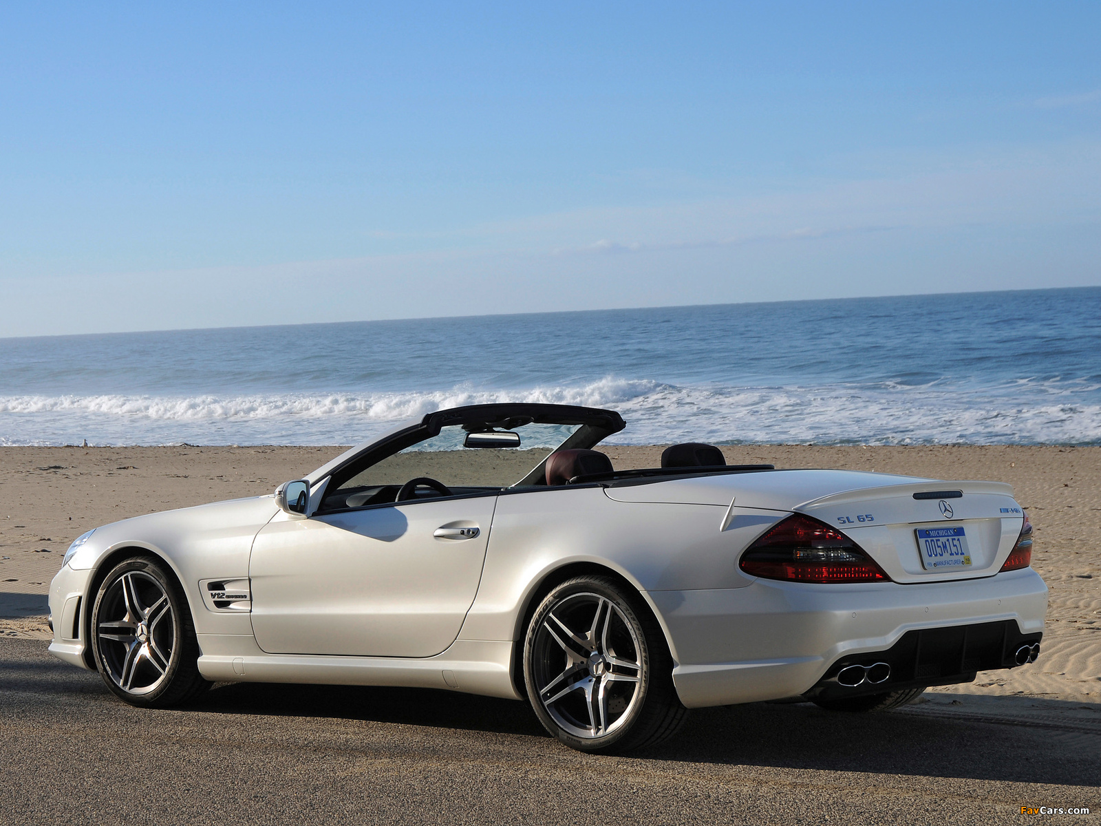 Mercedes-Benz SL 65 AMG US-spec (R230) 2008–11 photos (1600 x 1200)