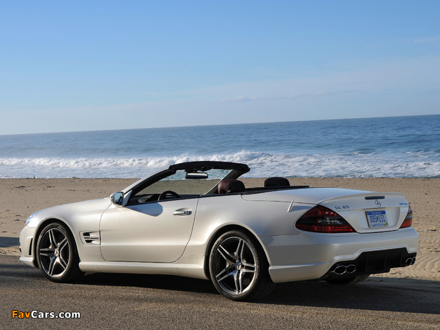 Mercedes-Benz SL 65 AMG US-spec (R230) 2008–11 photos (640 x 480)