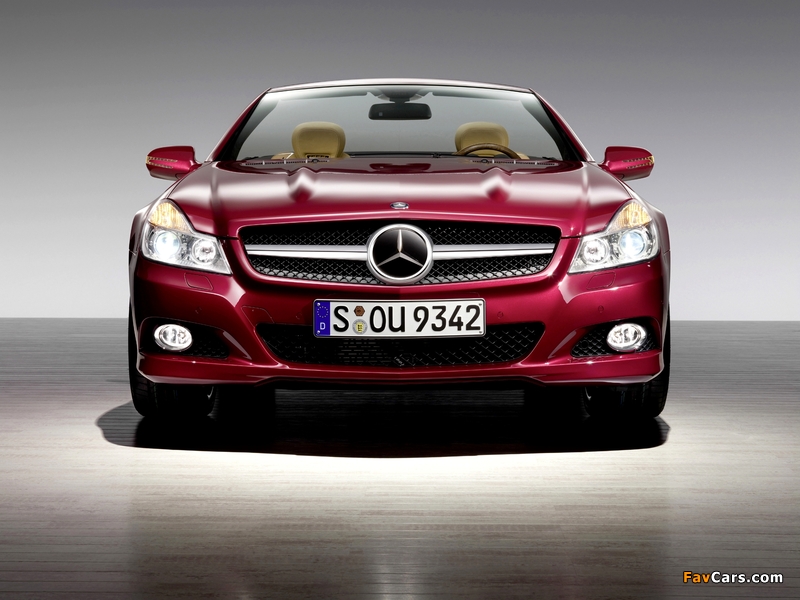 Mercedes-Benz SL 500 (R230) 2008–11 photos (800 x 600)