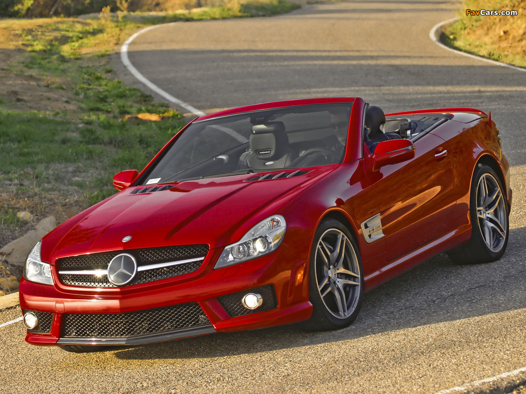 Mercedes-Benz SL 63 AMG US-spec (R230) 2008–11 pictures (1024 x 768)