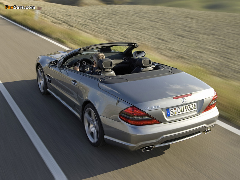 Mercedes-Benz SL 350 (R230) 2008–11 pictures (800 x 600)